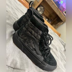 Vans Sk8-Hi MTE "Black Camo" preschool boys